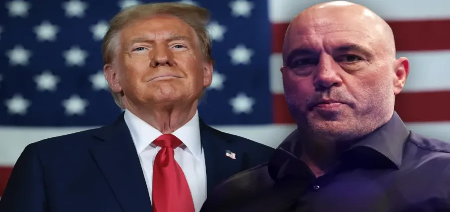 Joe Rogan and Donald Trump